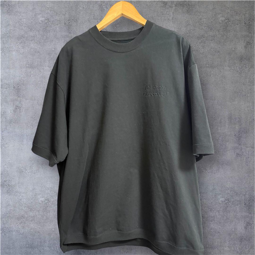 トップス ennoy Short sleeve hem rib tee XL