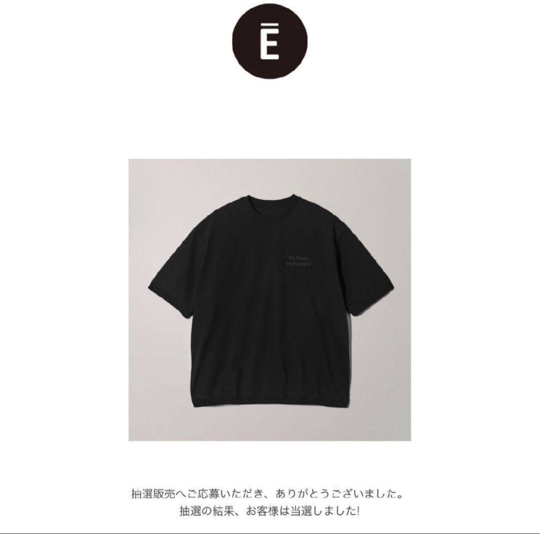トップス ennoy Short sleeve hem rib tee XL