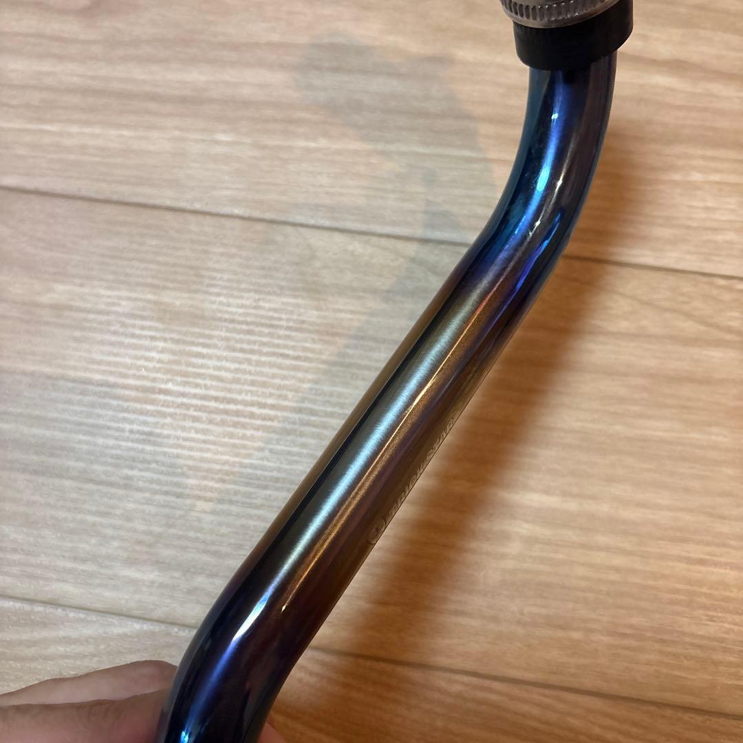 ちぇちぇZ900RS トリックスター　チタンラジエーターパイプ