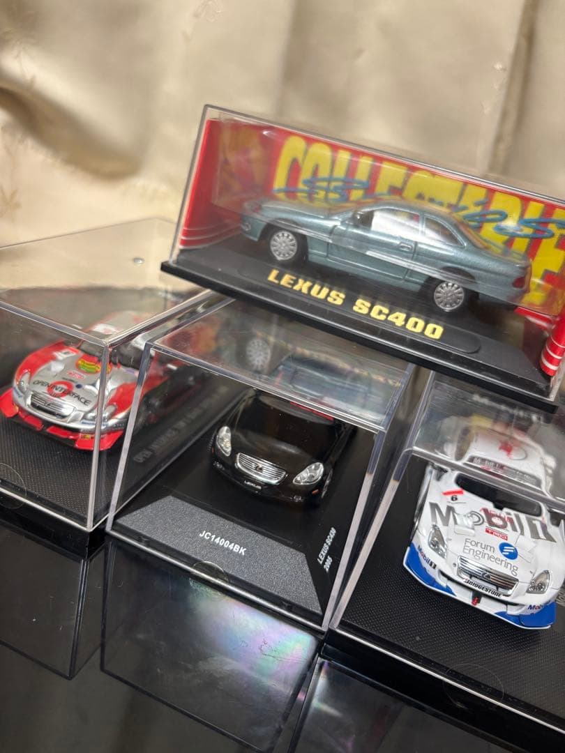 LEXUS SC ミニカーコレクション 4台セット