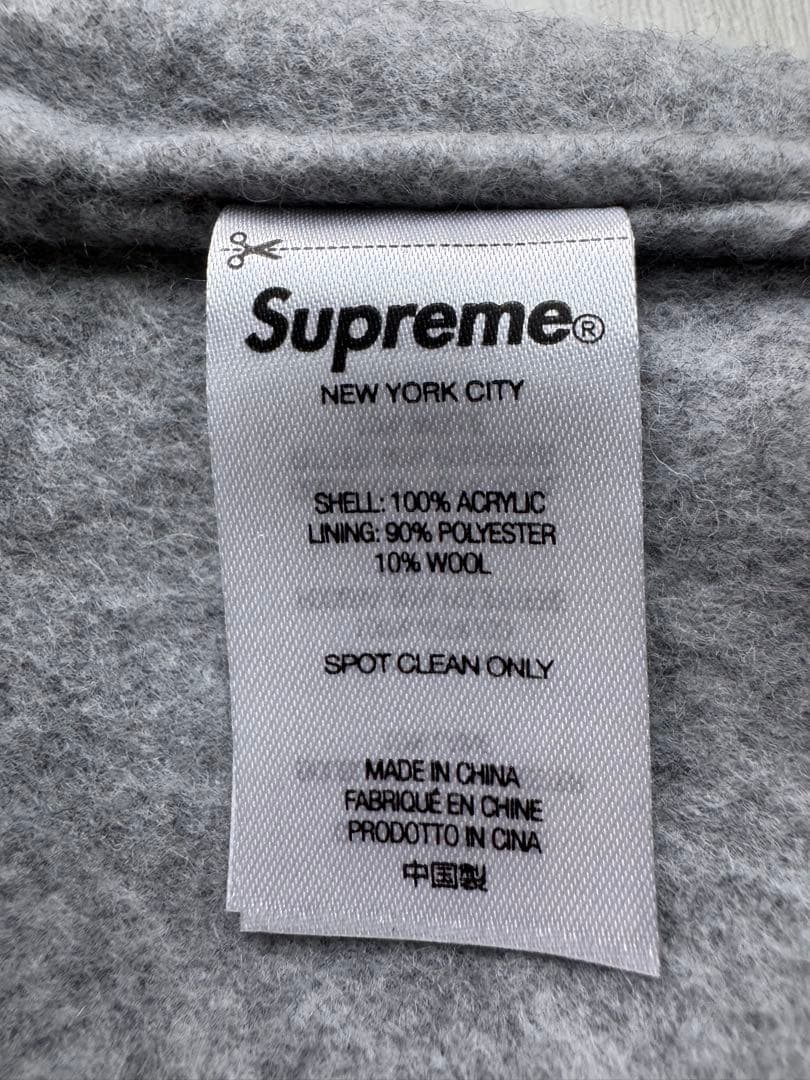 試着のみ！未使用SUPREME ブラウン ニット帽 ビーニー 美品