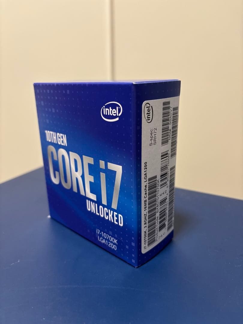 CPU intel core i7 10700k BOX