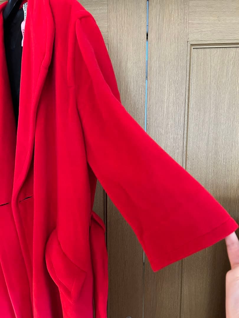 専用　krizia アンゴラ カシミア ウール混　ロングコート