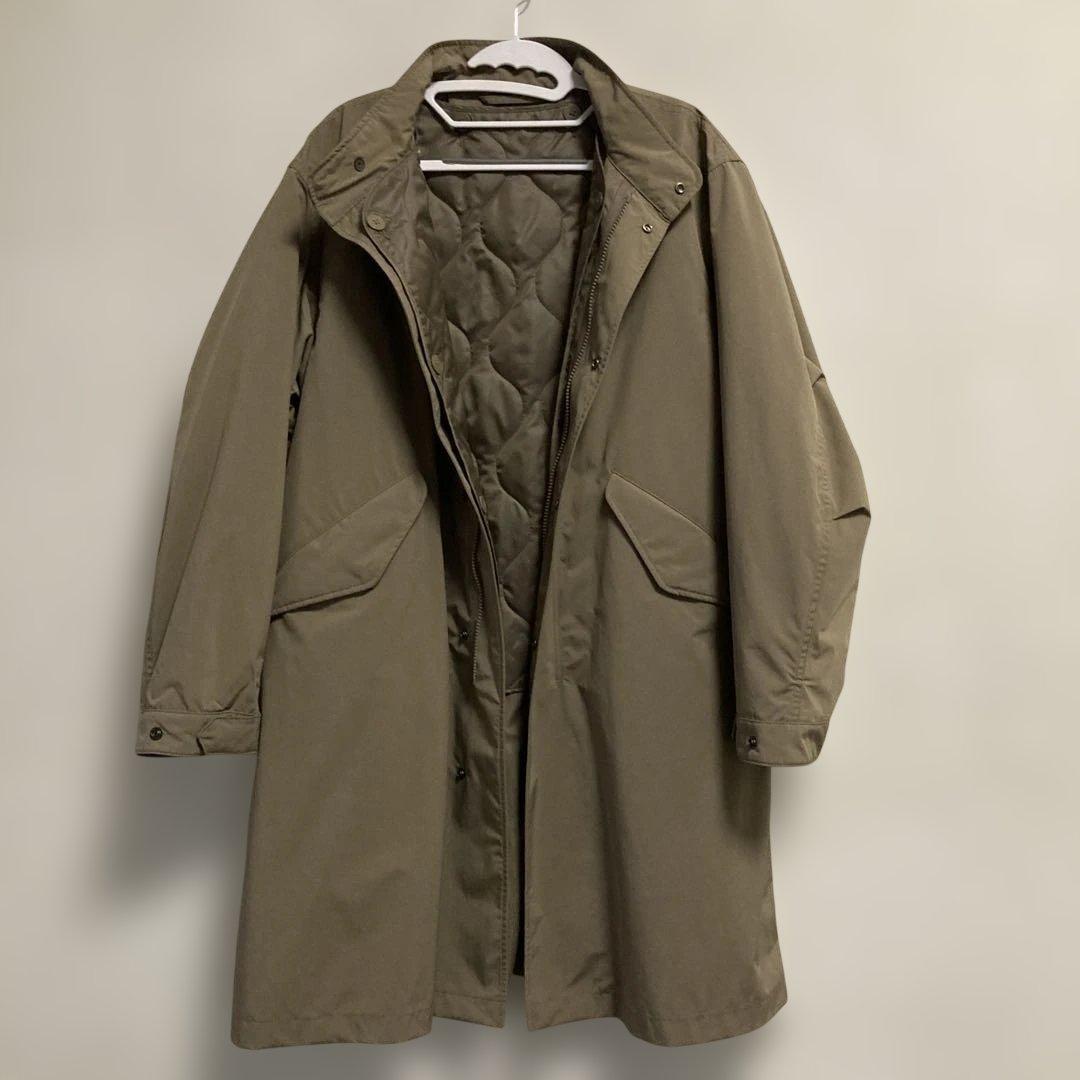 UNIQLOウインドプルーフ 2wayコート　Ｓ　ブラウン