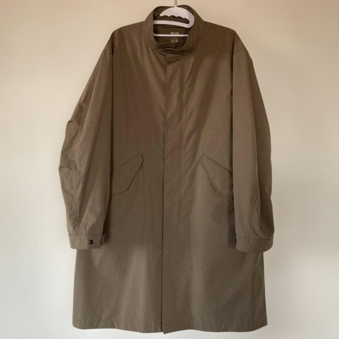 UNIQLOウインドプルーフ 2wayコート　Ｓ　ブラウン