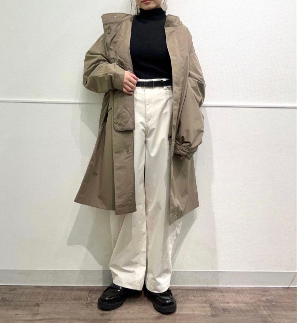 UNIQLOウインドプルーフ 2wayコート　Ｓ　ブラウン