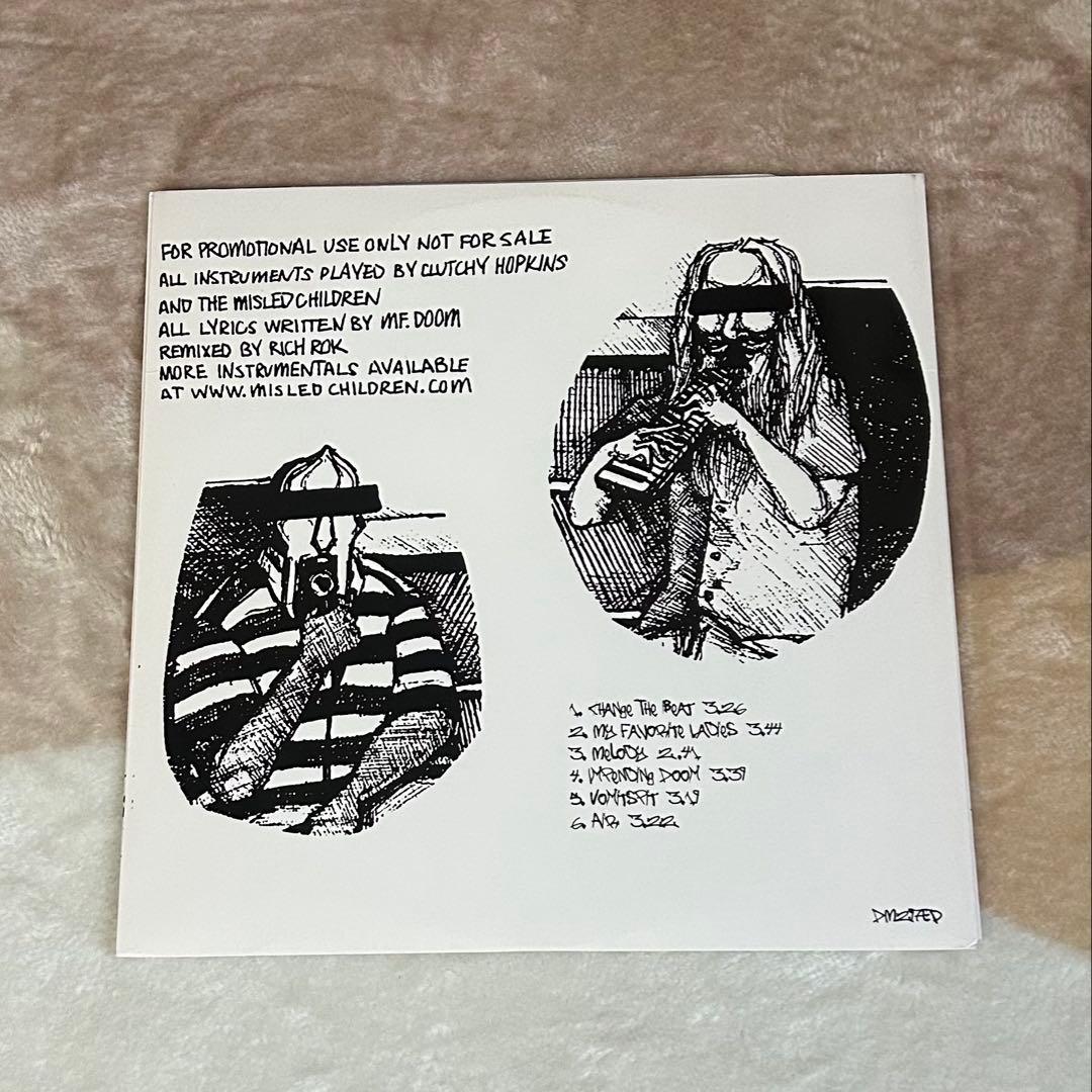 MF Doom Meets Clutchy Hopkins CD付き