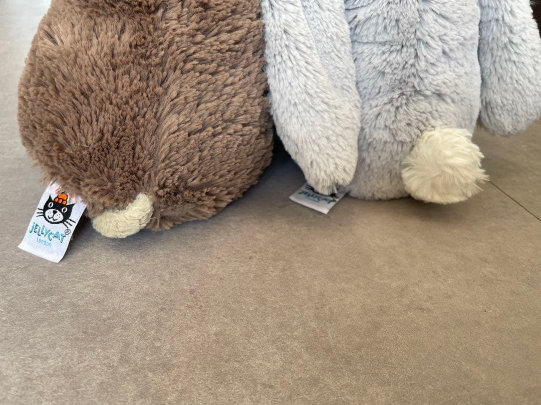 モンキーとウサギのぬいぐるみセット