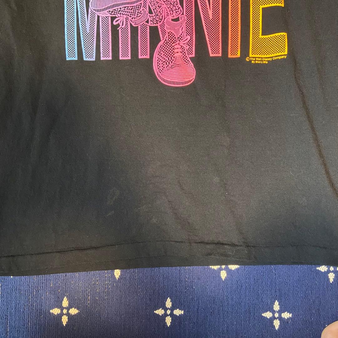 Sherry's BEST ミニーマウス プリント Tシャツ USA製　Lサイズ