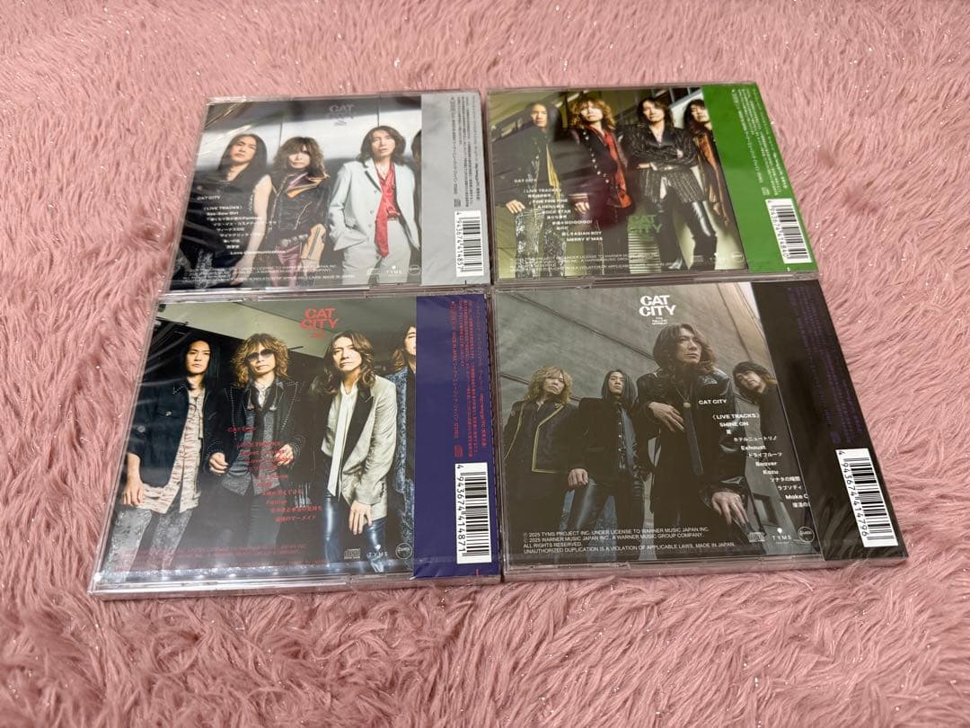THE YELLOW MONKEY CAT CITY 4枚セット