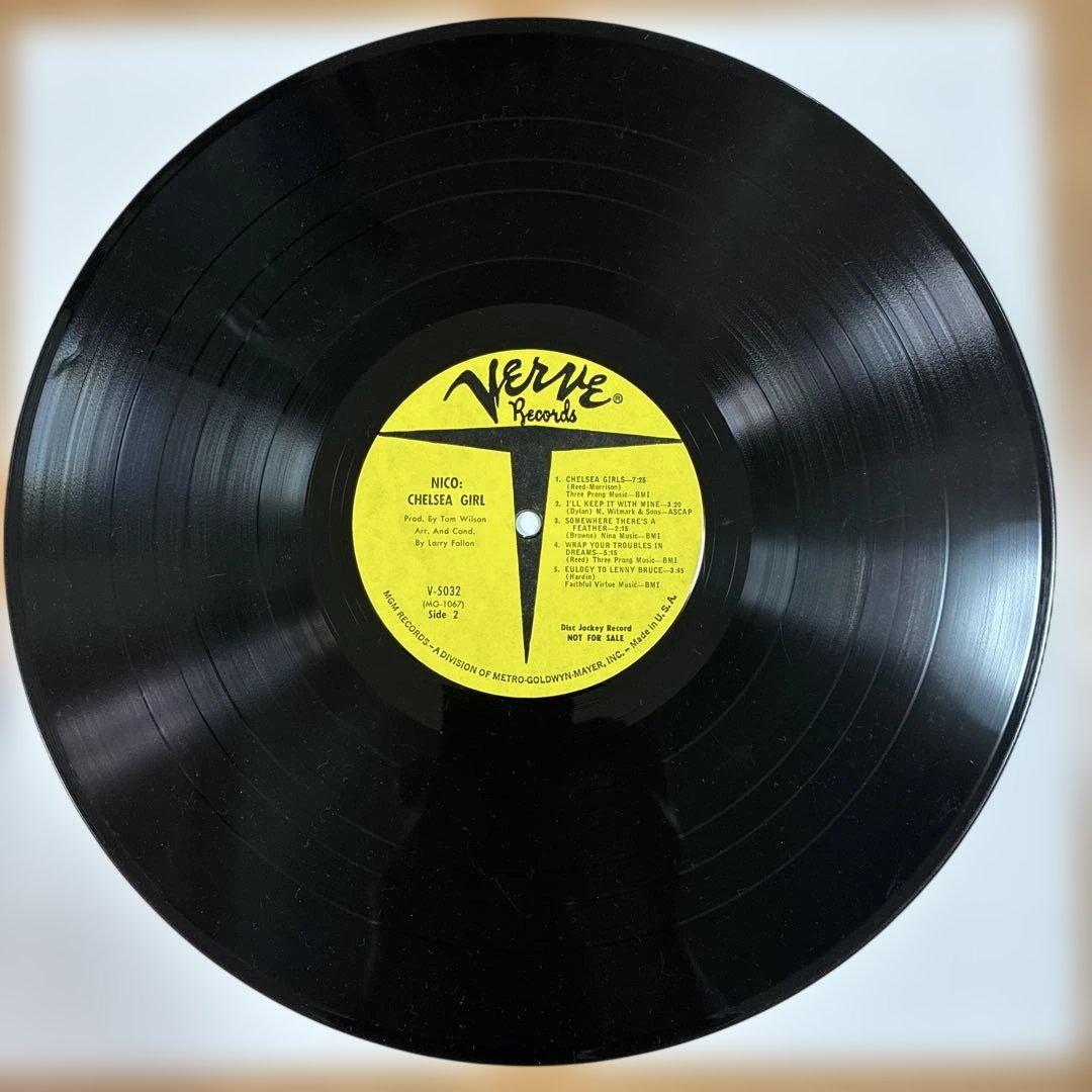 ニコ 名盤 レコード チェルシーガール USオリジナルモノ盤