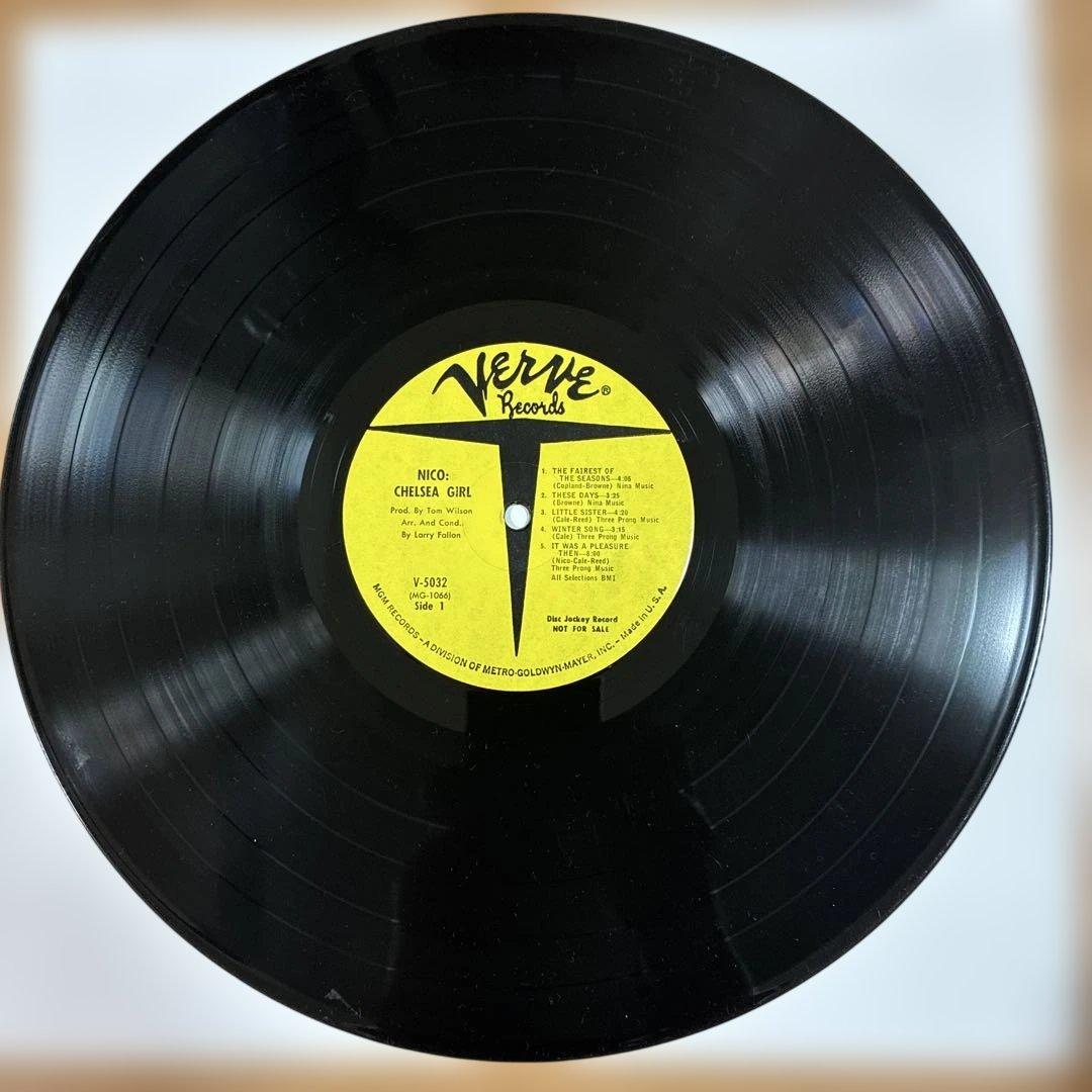ニコ 名盤 レコード チェルシーガール USオリジナルモノ盤