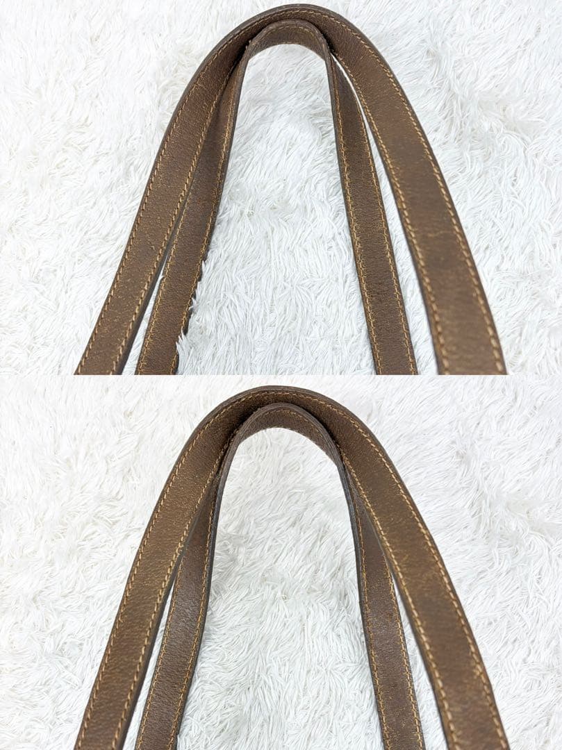 【良品】オールドグッチ GGスプリーム ロゴ金具 ボストンバッグ 肩掛け