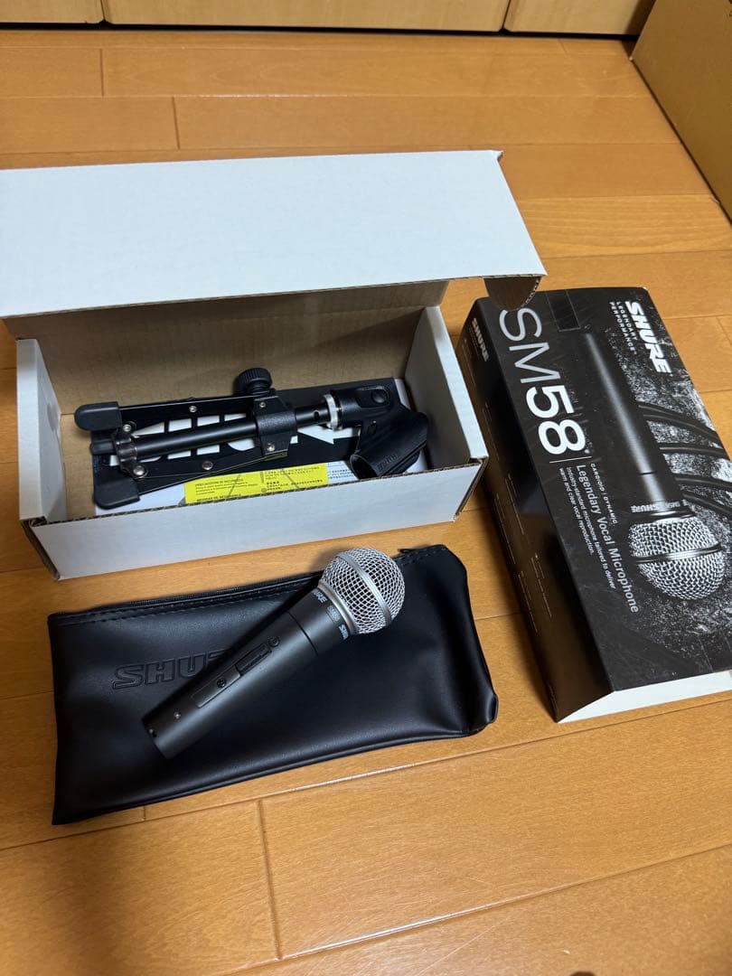 【美品】SHURE SM58 ダイナミックマイク