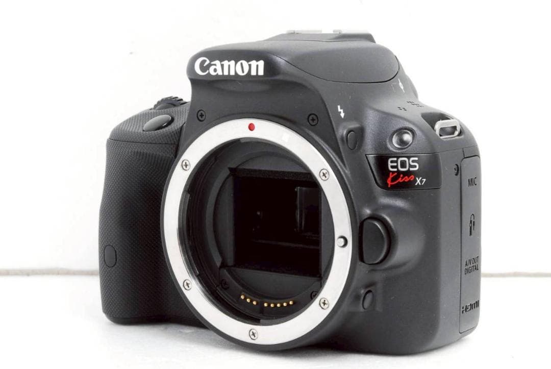 Canon EOS Kiss X7 ❣️一眼レフ 小型軽量 スマホ転送 キヤノン