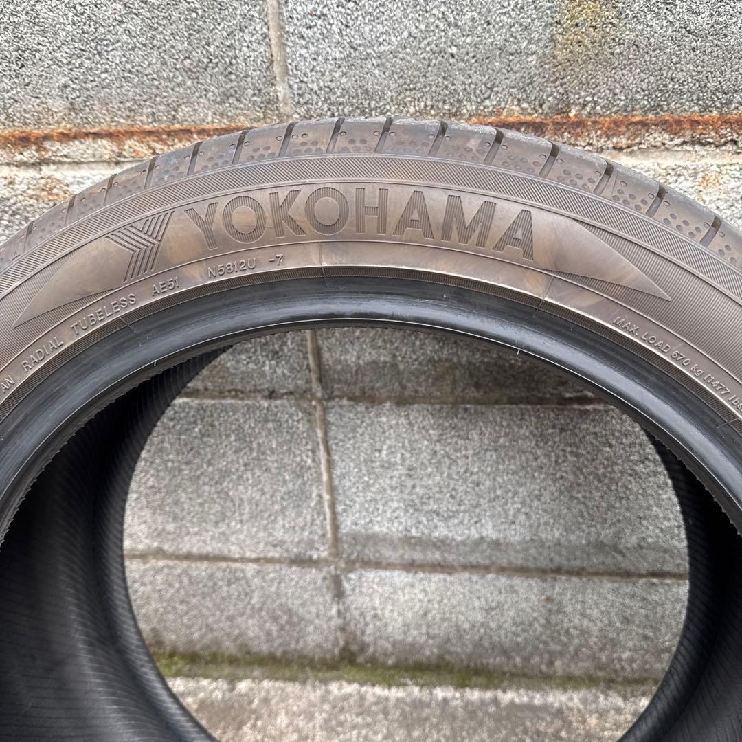 YOKOHAMA 225/45R17 2本　25年製　中古品