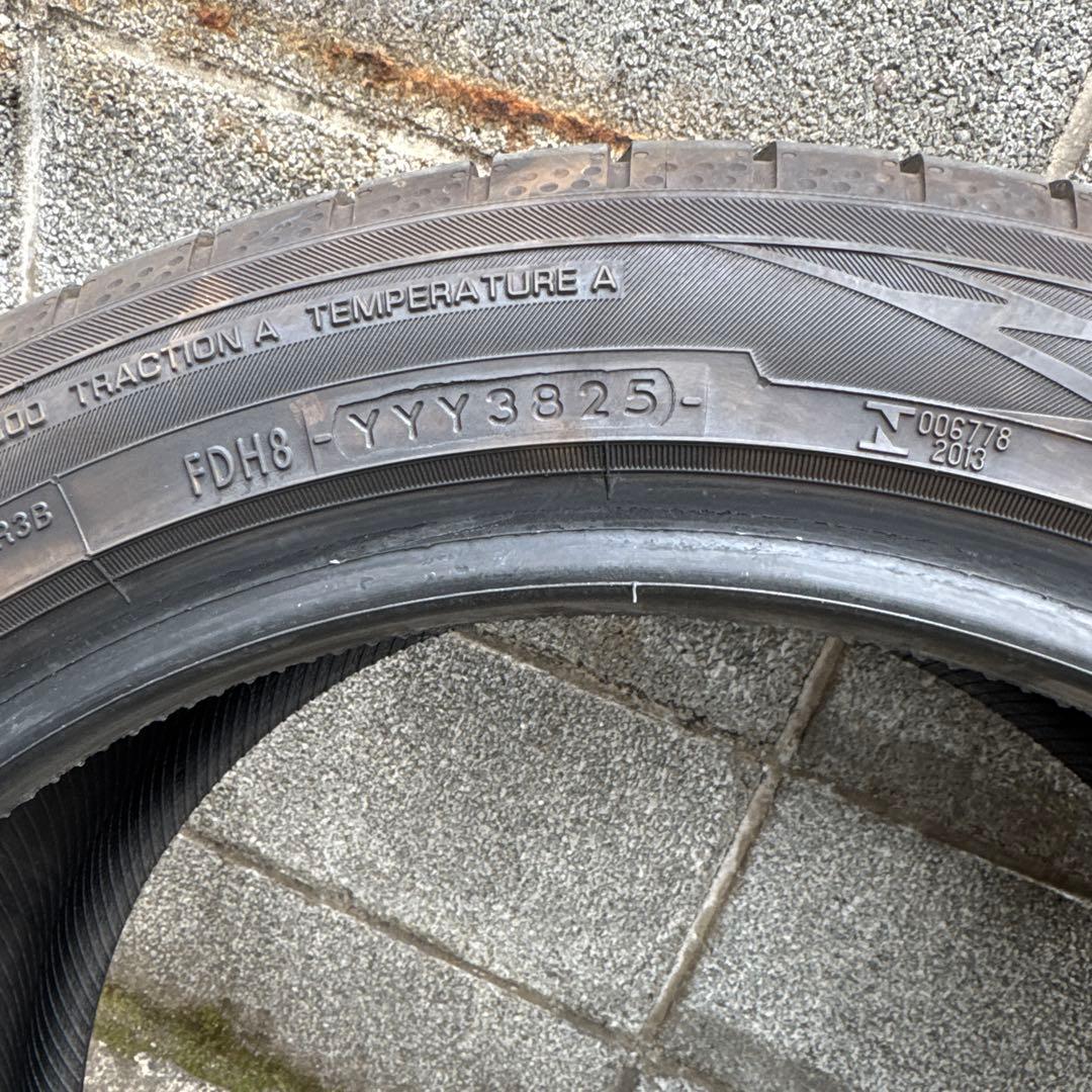 YOKOHAMA 225/45R17 2本　25年製　中古品