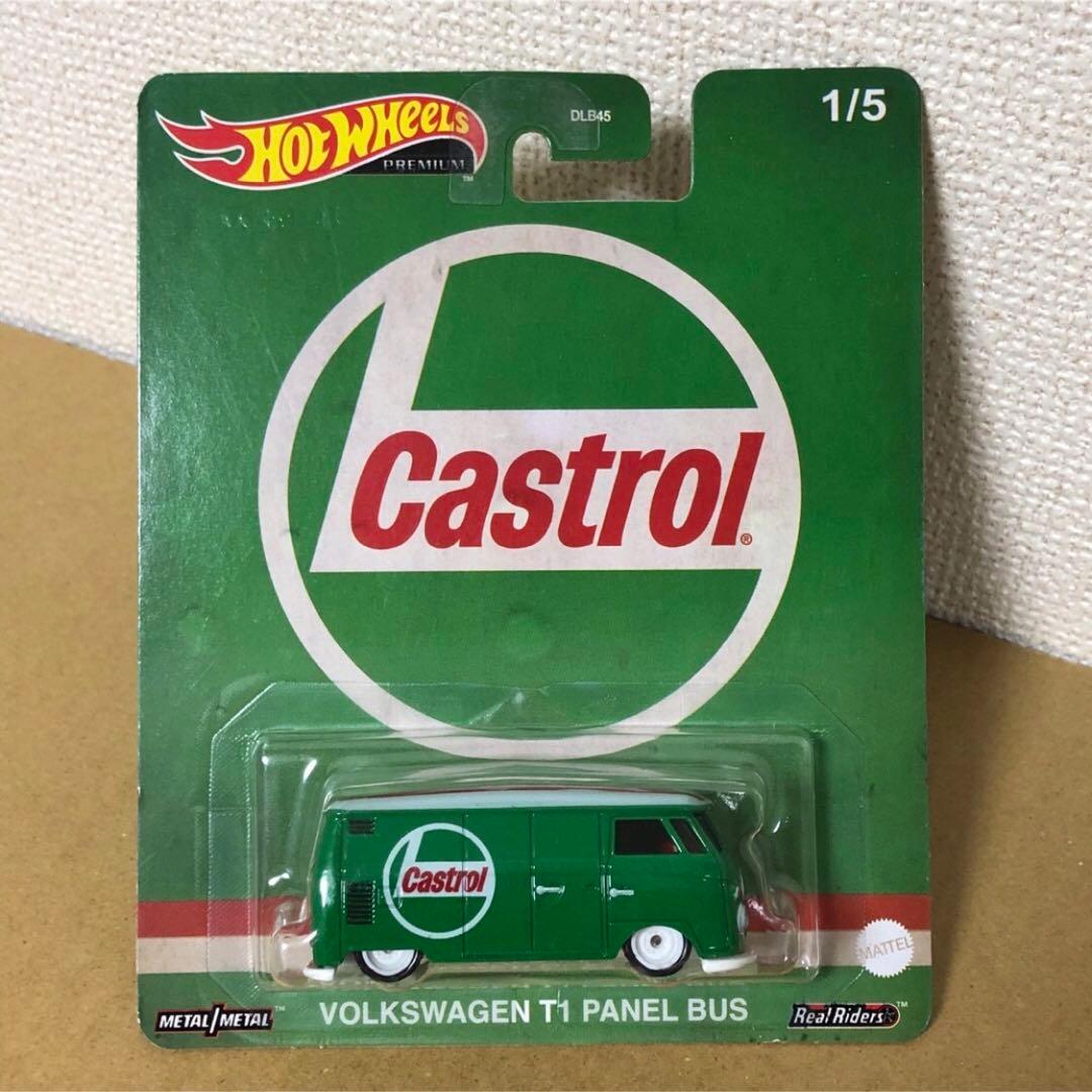 5台セット　ホットウィール　フォルクスワーゲン T1 パネルバス　CASTROL