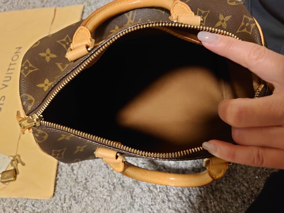 【新品未使用】Louis Vuitton ルイ・ヴィトン スピーディ25おまけ有