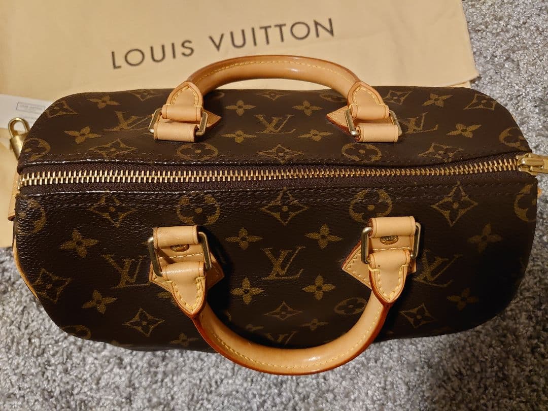 【新品未使用】Louis Vuitton ルイ・ヴィトン スピーディ25おまけ有