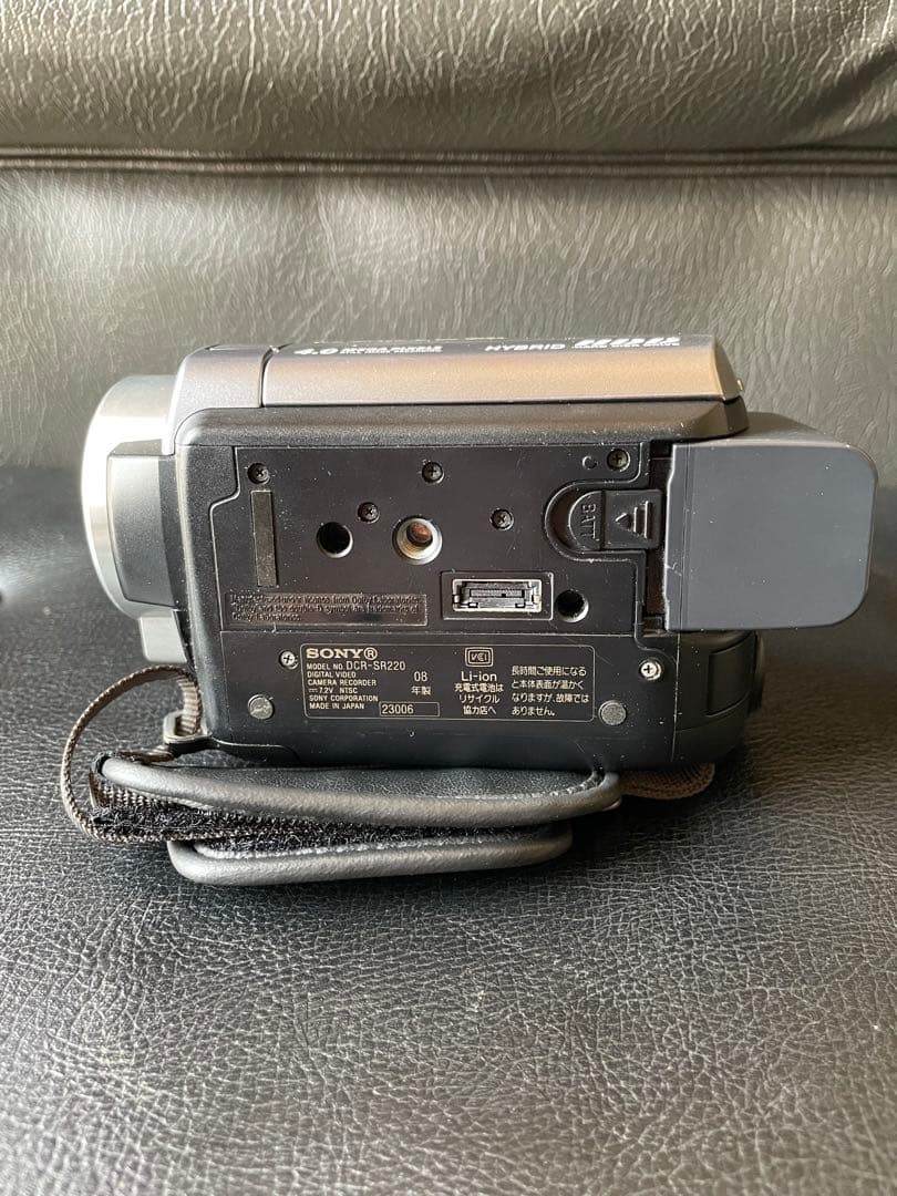 SONY ビデオカメラ DCR-SR220 【動作確 認済】