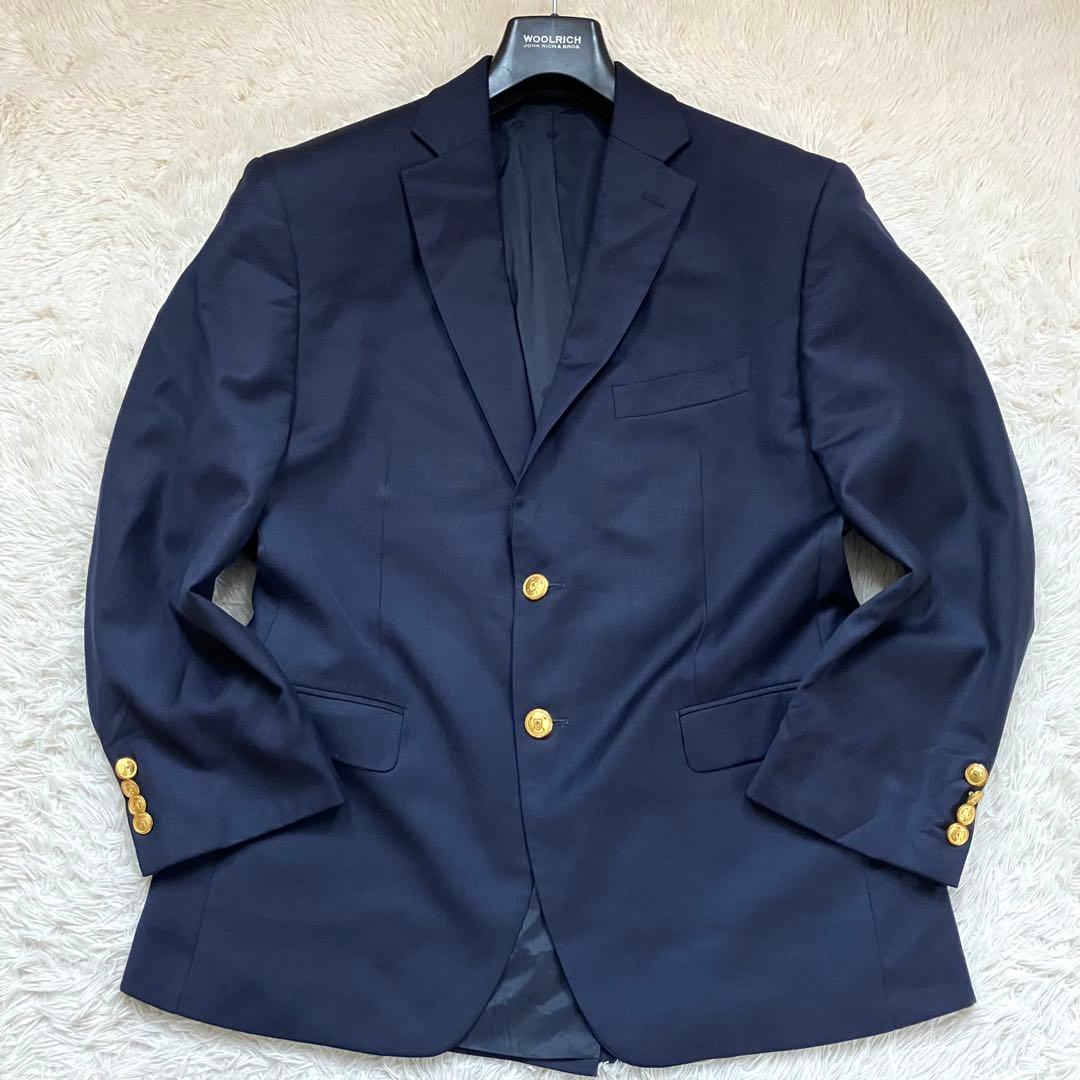✨美品✨ラルフローレンRALPH LAUREN テーラード 紺ブレザー 金ボタン