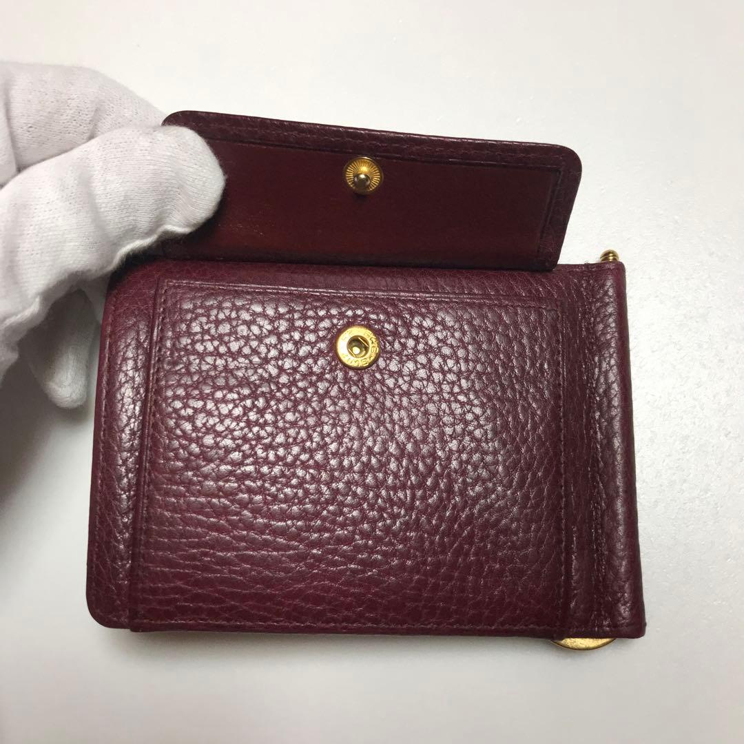 カルティエ　マネークリップ 二つ折り財布