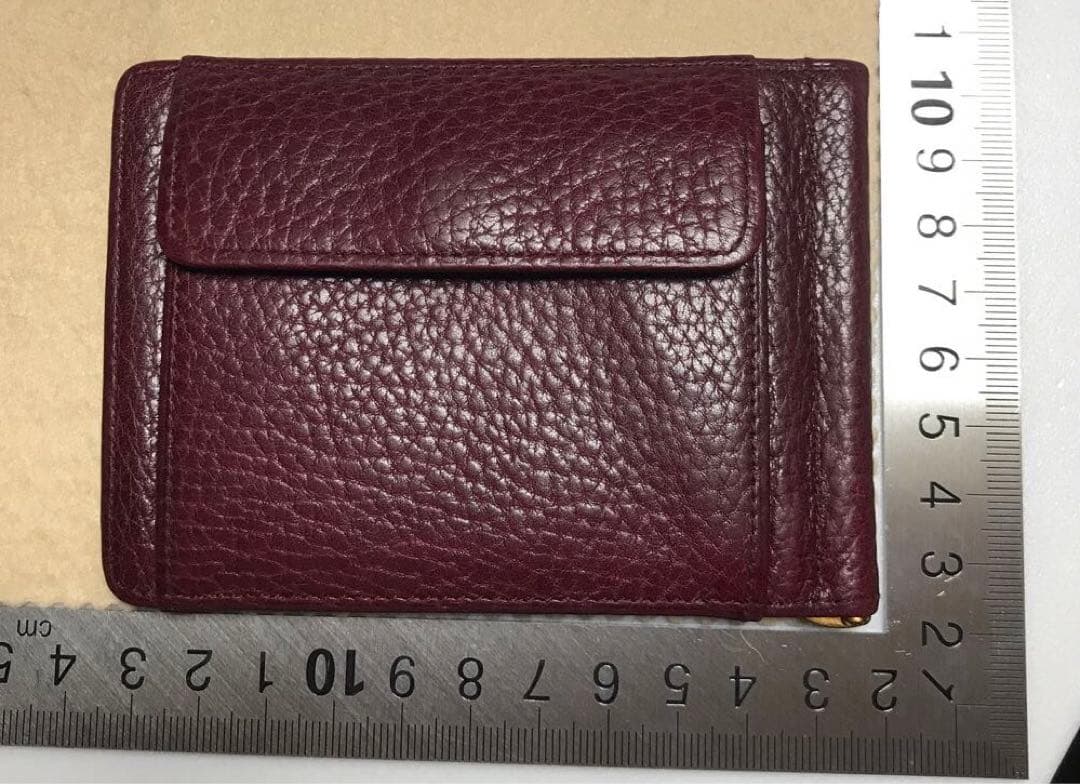 カルティエ　マネークリップ 二つ折り財布