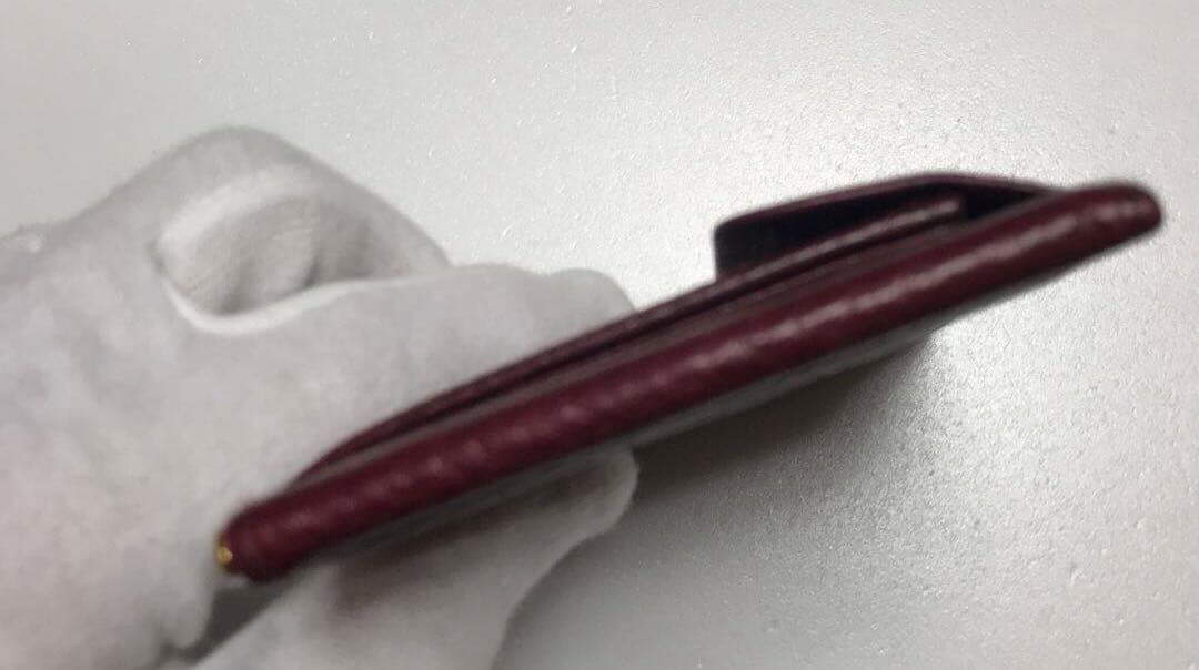 カルティエ　マネークリップ 二つ折り財布