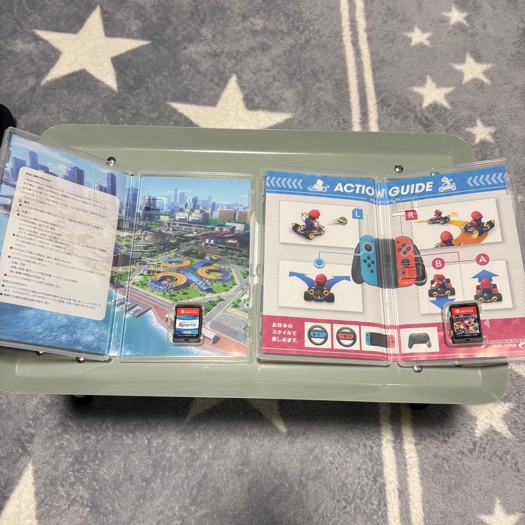 SWITHスポーツ＆マリオカートDX8 まとめ売り