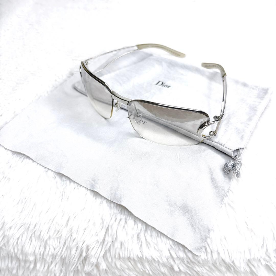 小物 Dior Rimless Sunglasses Vintage 00s