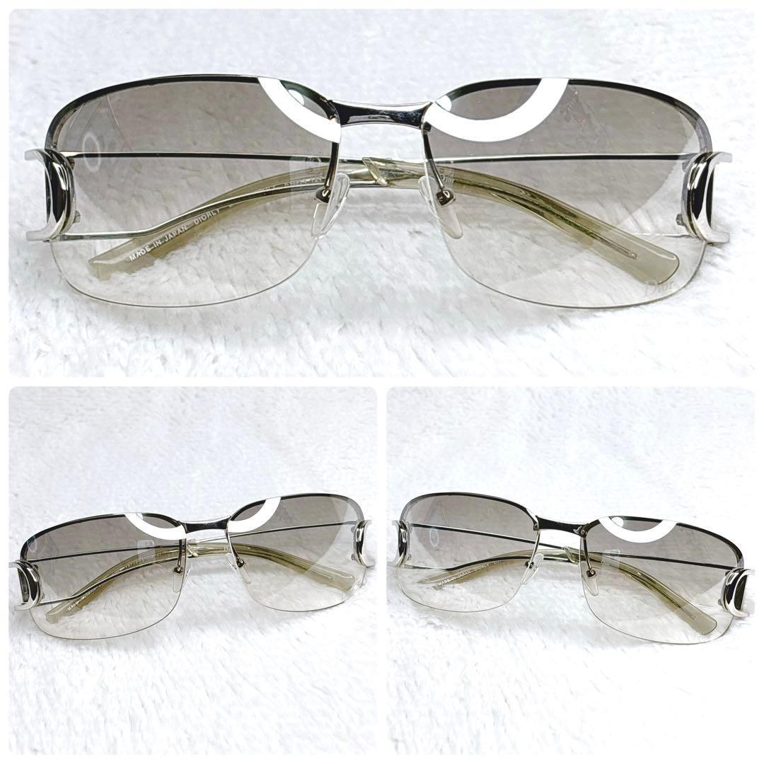 小物 Dior Rimless Sunglasses Vintage 00s