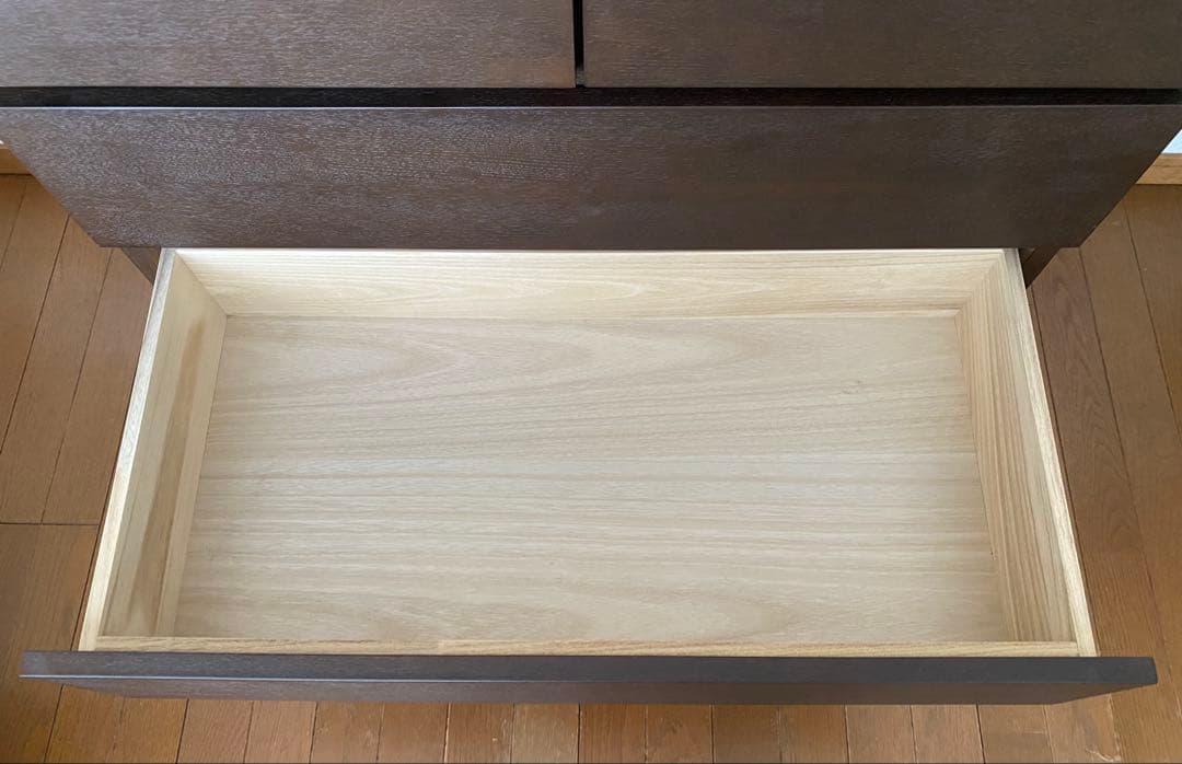 無印良品　棚・4段チェスト　ブラウン　【廃盤品】　レア　☆