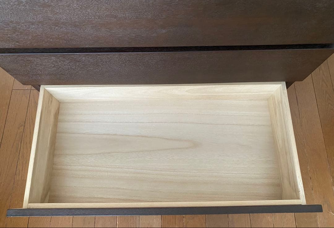 無印良品　棚・4段チェスト　ブラウン　【廃盤品】　レア　☆