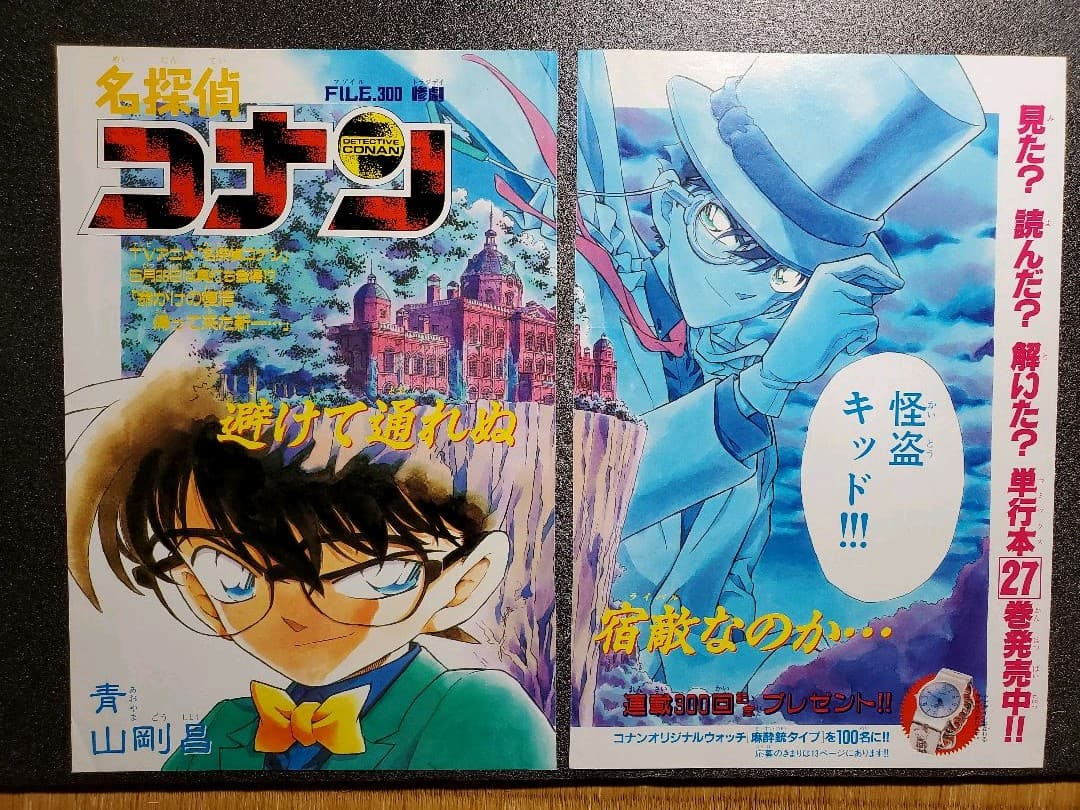 名探偵コナン　折り込みポスター　切り抜き　１０枚