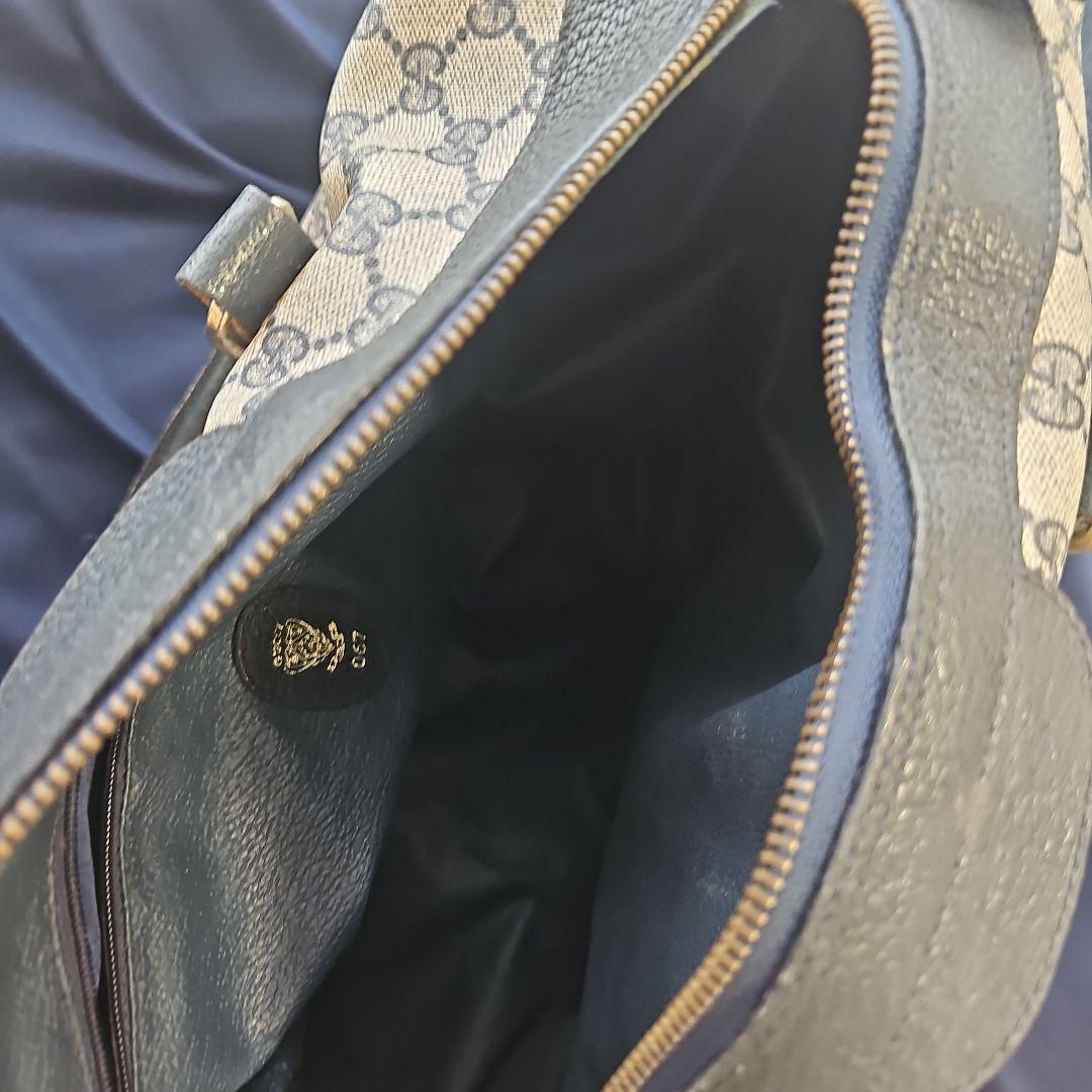 Gucci GGパターン ドラムバッグ　ジャンク品