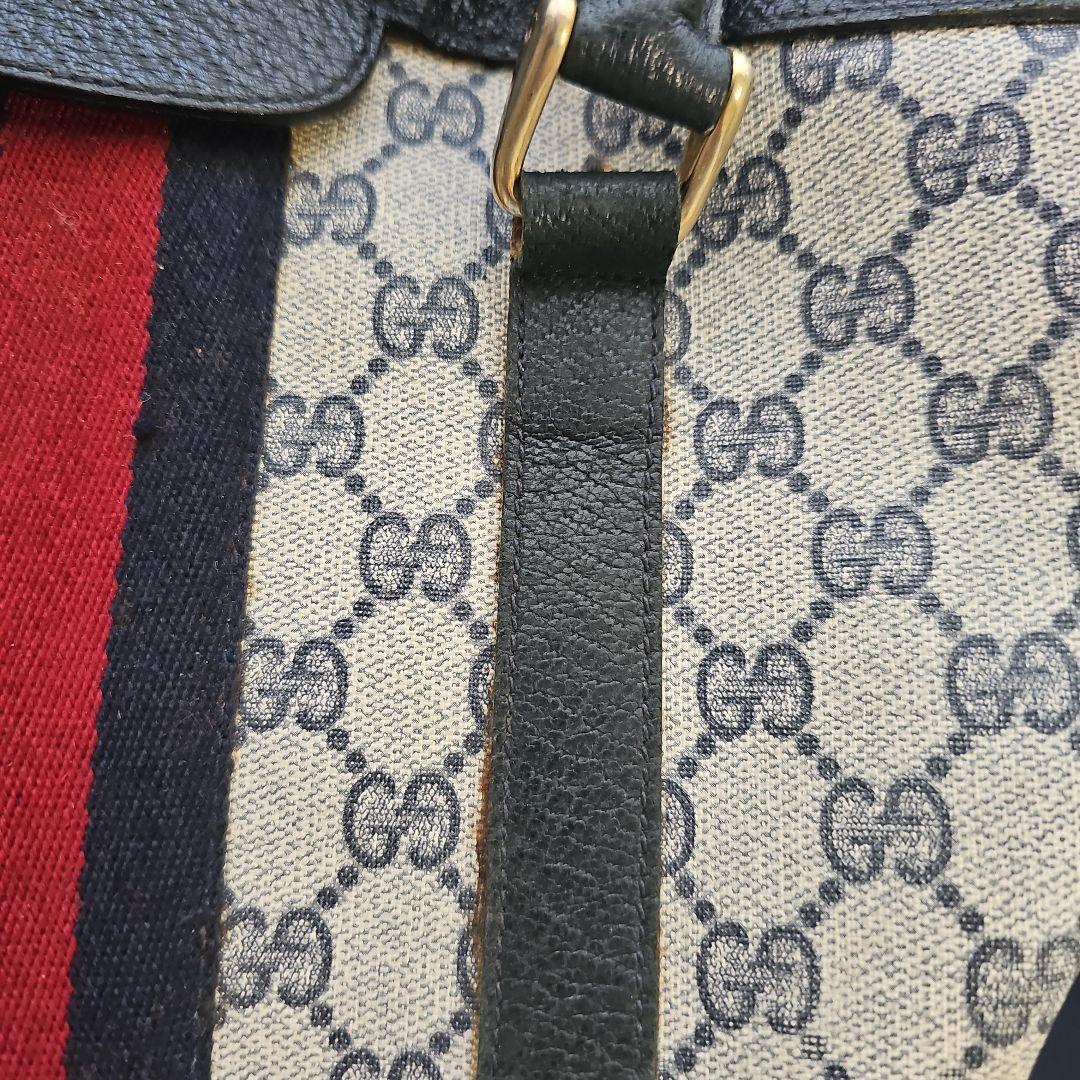 Gucci GGパターン ドラムバッグ　ジャンク品