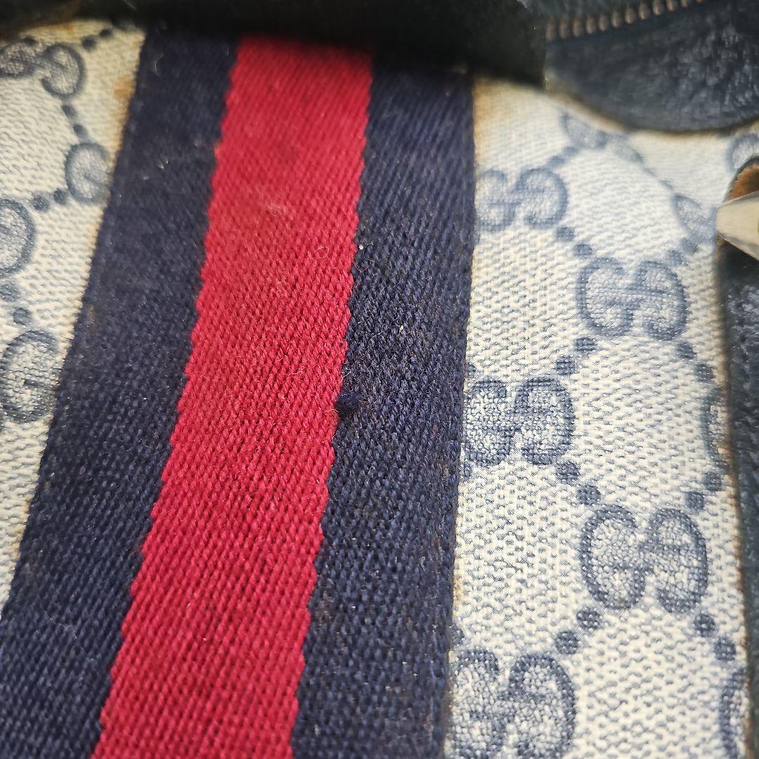 Gucci GGパターン ドラムバッグ　ジャンク品