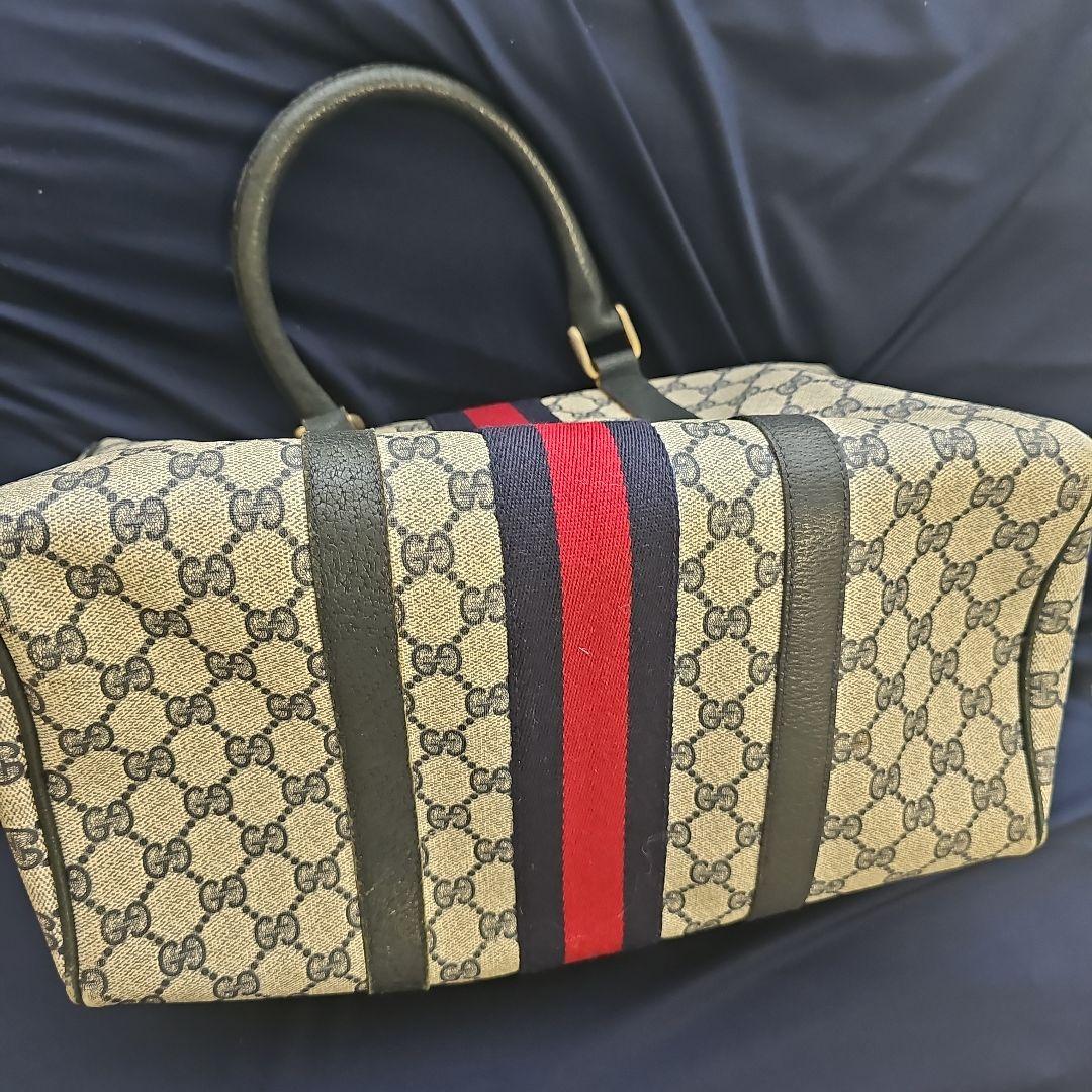 Gucci GGパターン ドラムバッグ　ジャンク品