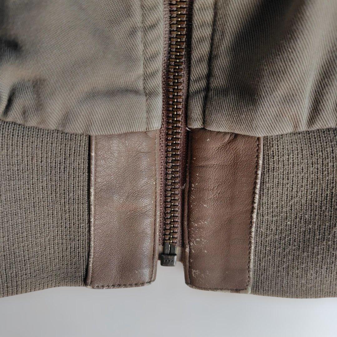 パパス　コットン ＭＡ１タイプブルゾン　サイズＬ
