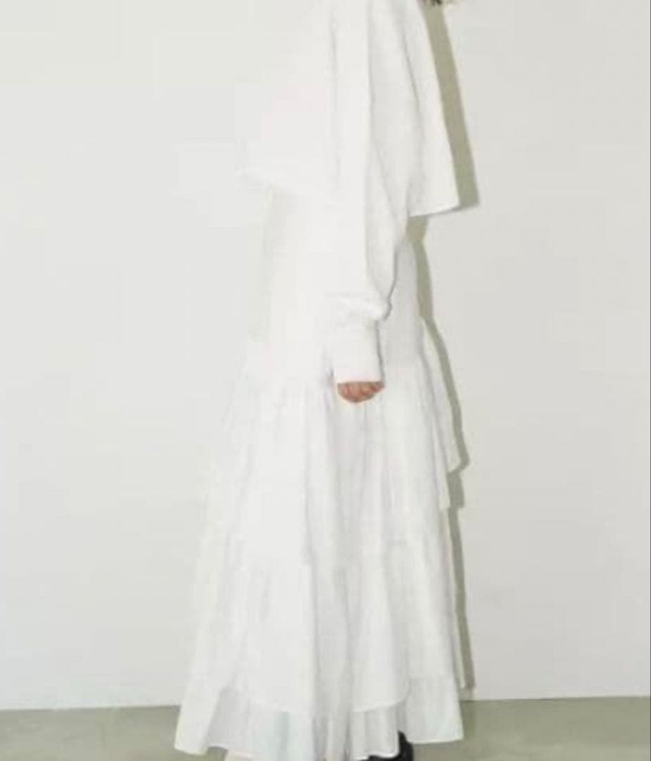 スカート CLANE VOLUME FRILL SKIRT