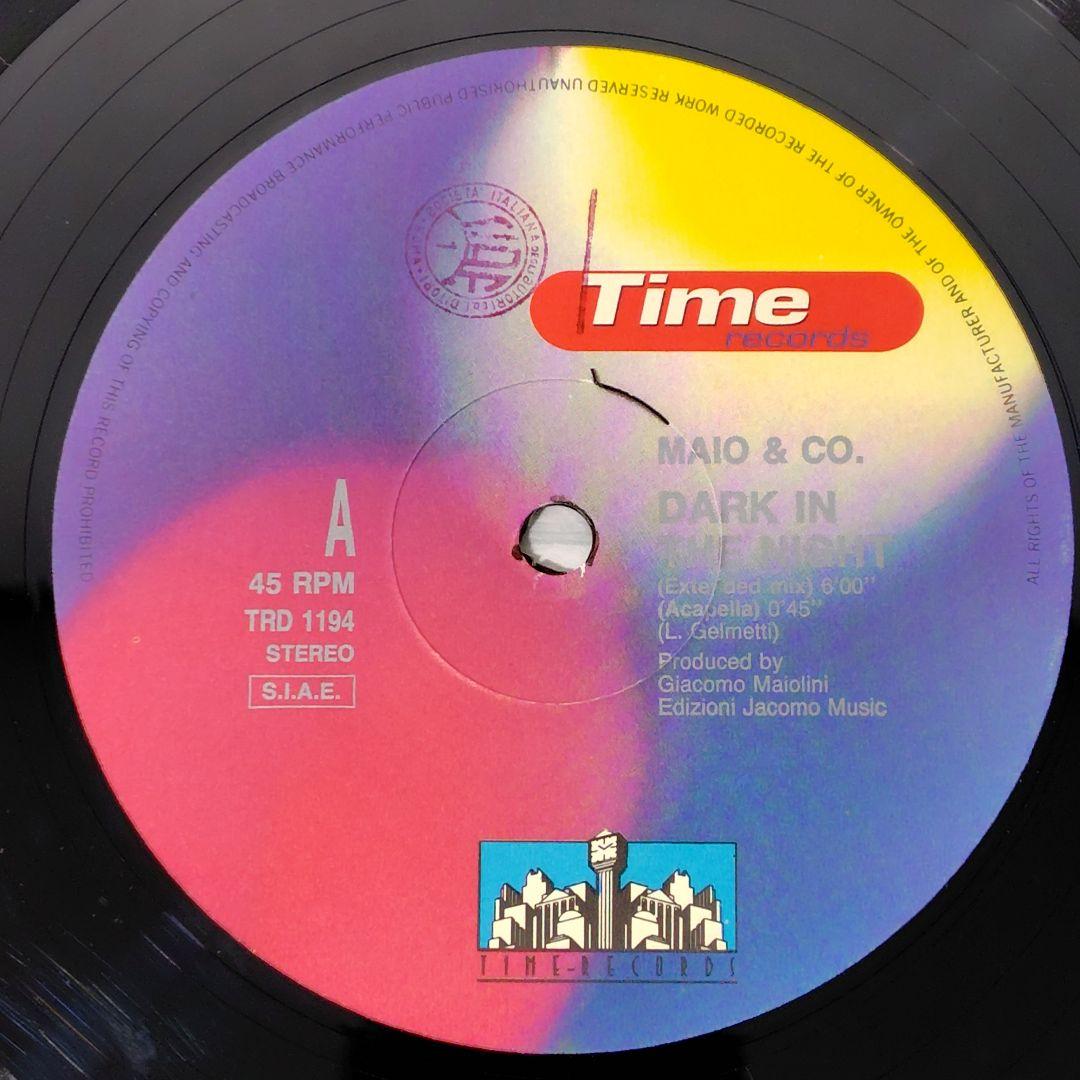 malo & Co. / dark in the night 12インチレコード