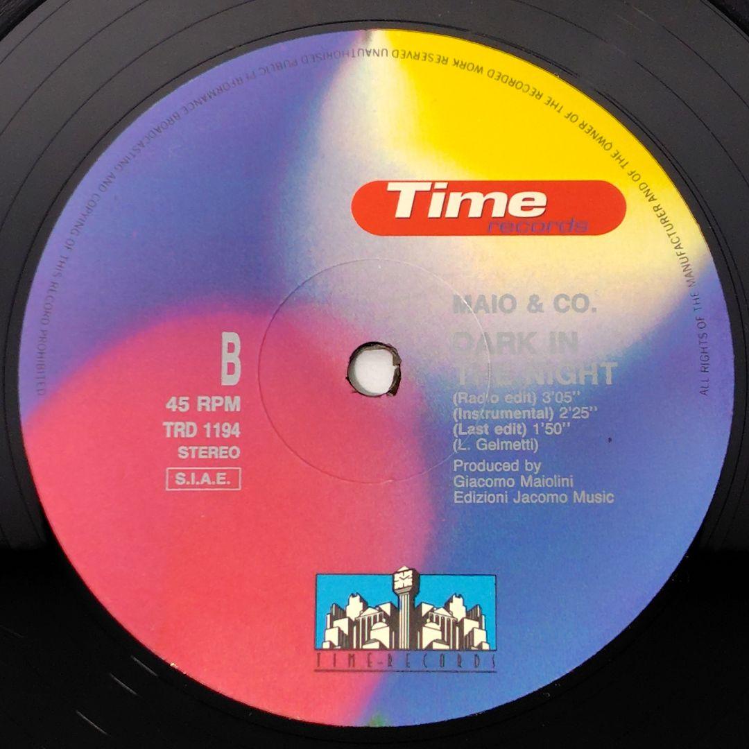 malo & Co. / dark in the night 12インチレコード