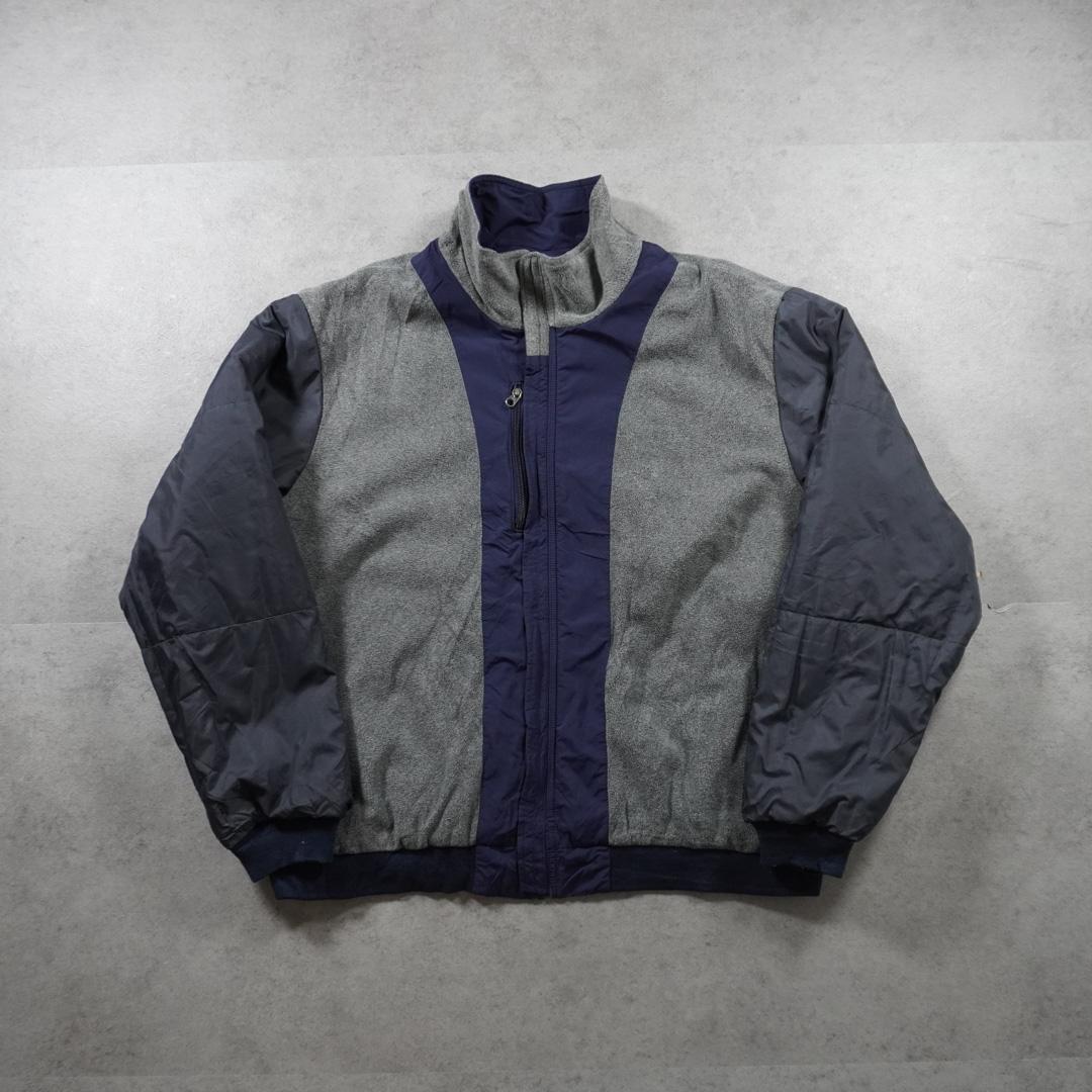 L.L.Beanウォームアップジャケット裏フリース シンサレート ネイビー 古着
