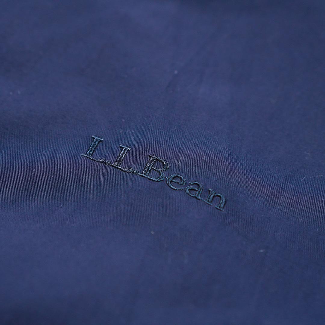 L.L.Beanウォームアップジャケット裏フリース シンサレート ネイビー 古着