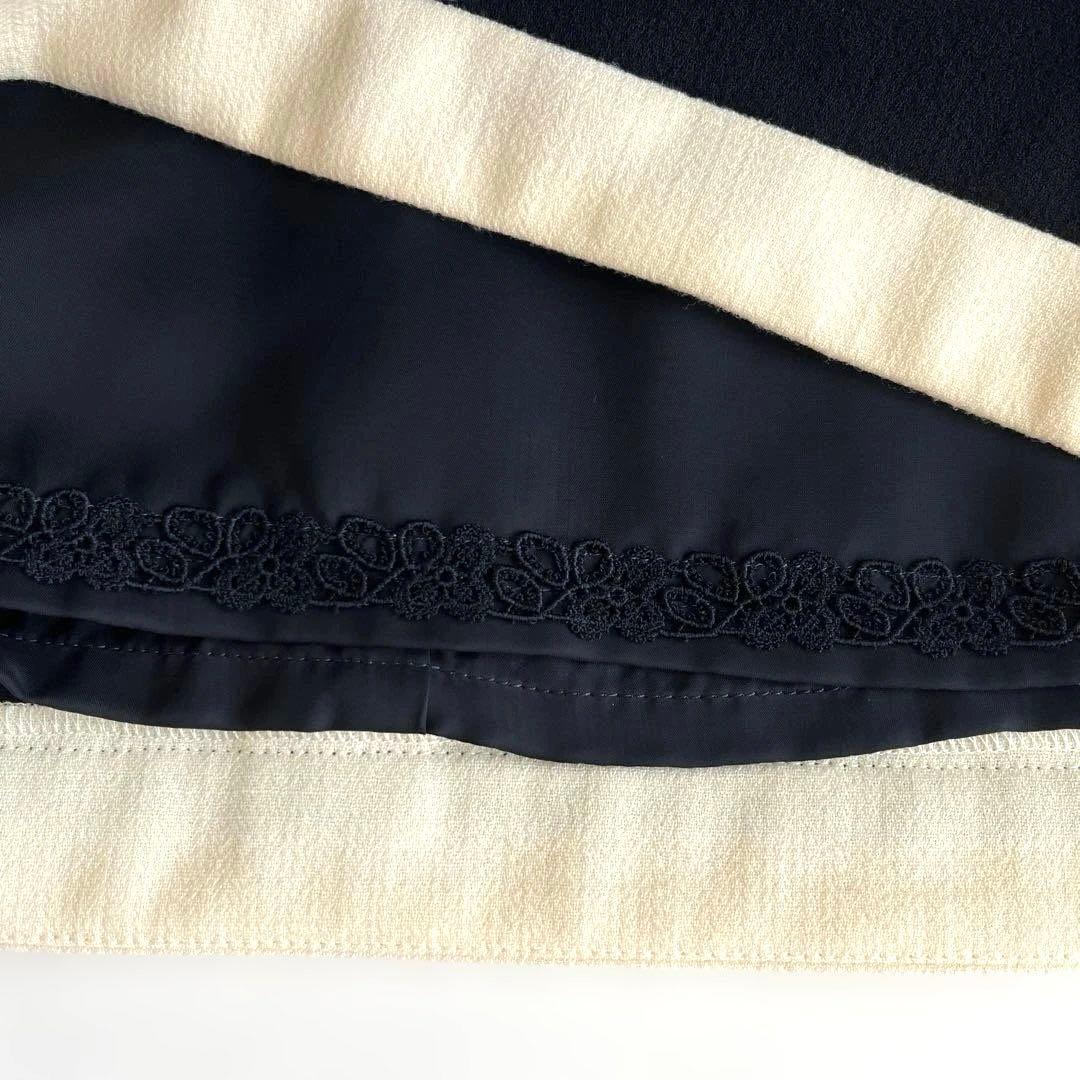 ♡ 美品　フォクシーワンピース　濃紺　入園　入学　オケージョン　保護者会