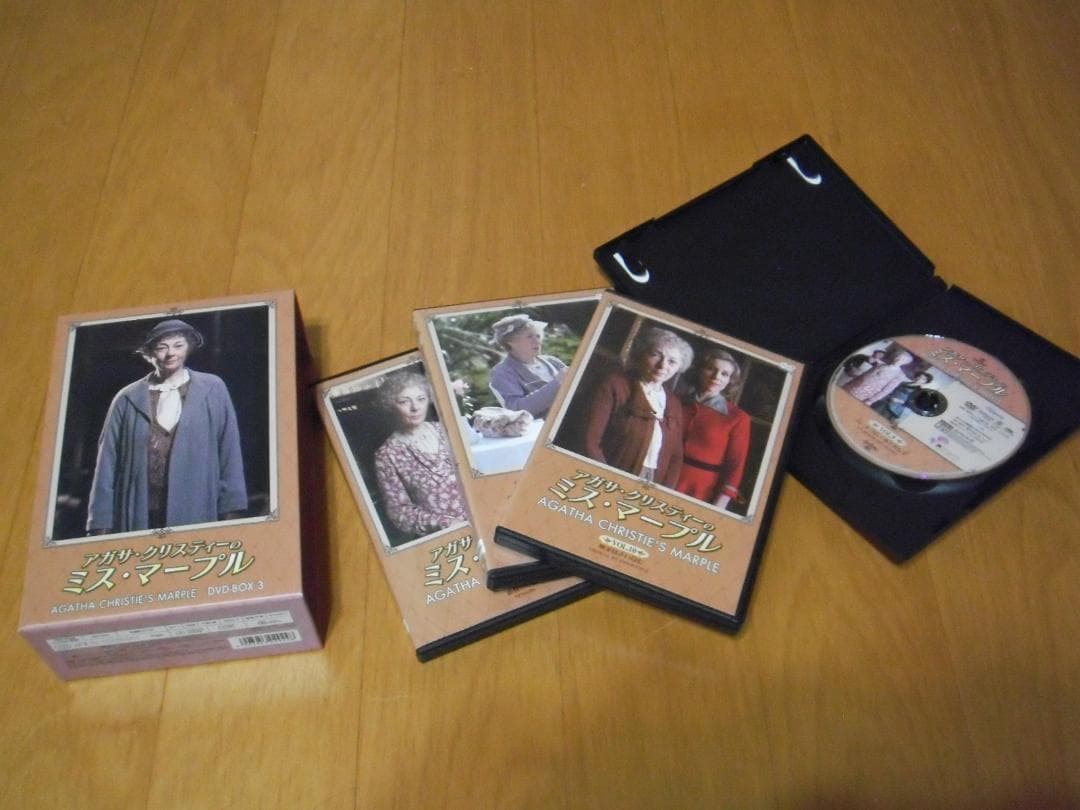 【中古DVD・美品】ミス・マープル DVDボックス１～６セット/1～23