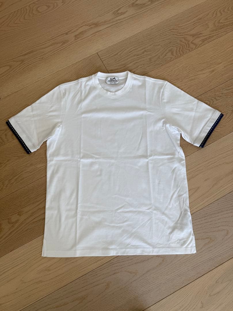 新品　未使用　タグ付き　2025SS エルメス ホワイト Tシャツ