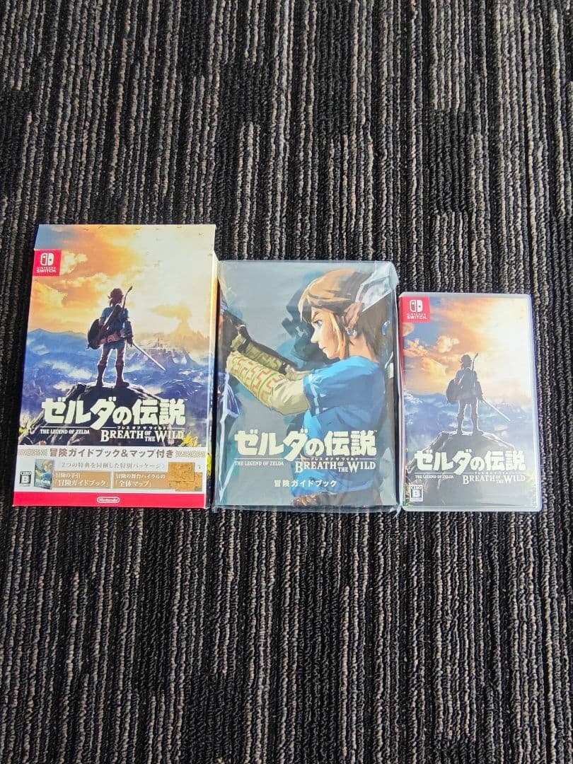 Switch　ゼルダの伝説 ブレス オブ ザ ワイルド パーフェクトガイド付