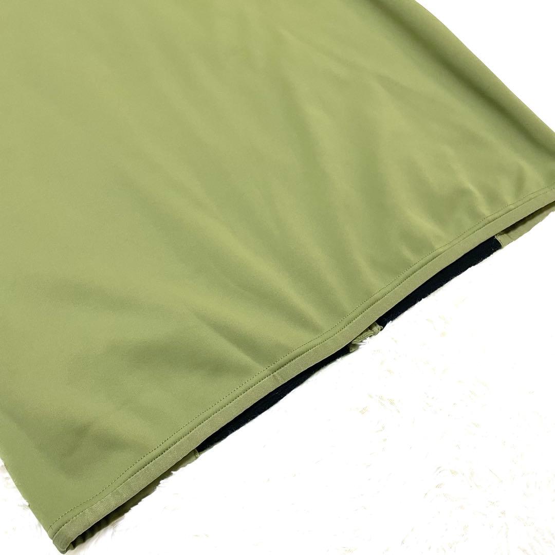 Burton クラウン ウェザープルーフ 撥水パーカー ジップアップ オリーブ